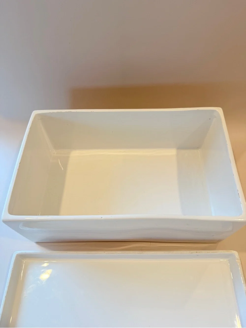 Seletti White Ceramic Storage Box with Lid